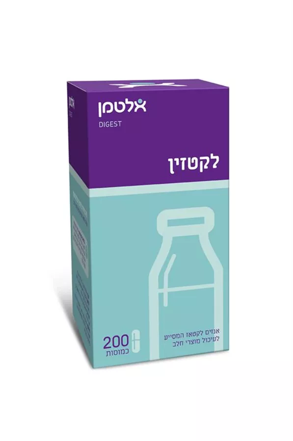 ‏אלטמן לקטזין 200 כמוסות altman